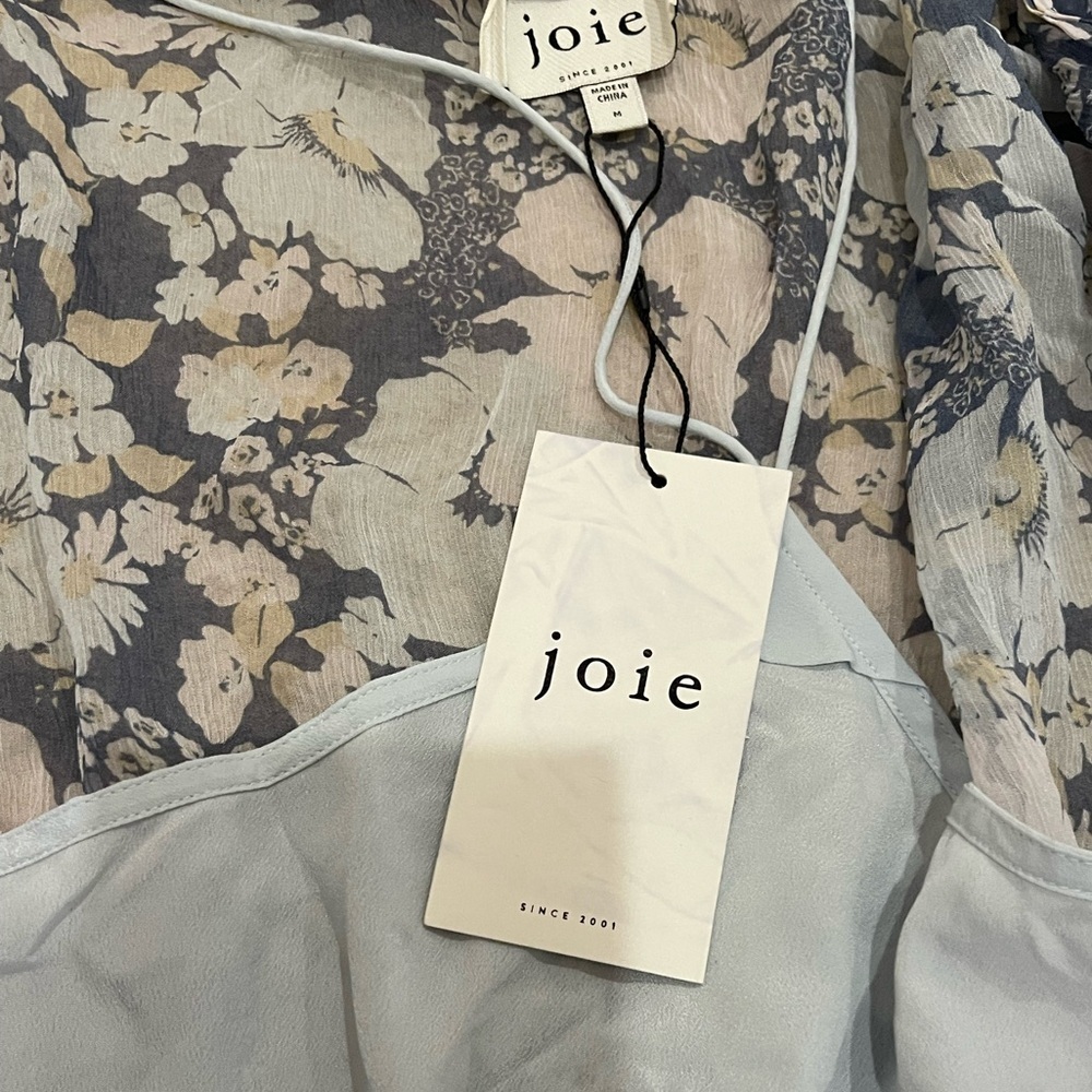 Joie Clara Midnight Blue Silk Dress - Picture 10 of 12